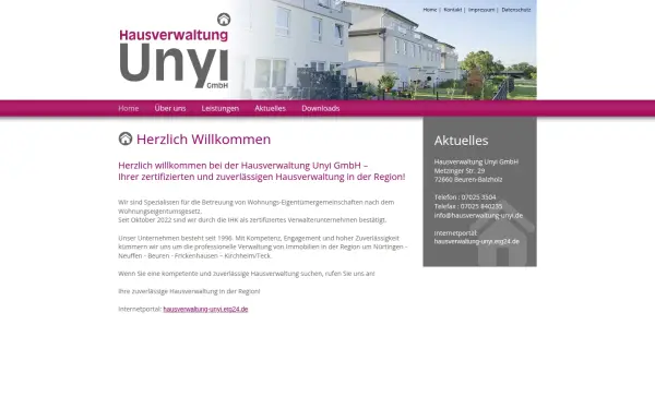 hausverwaltung-unyi.de