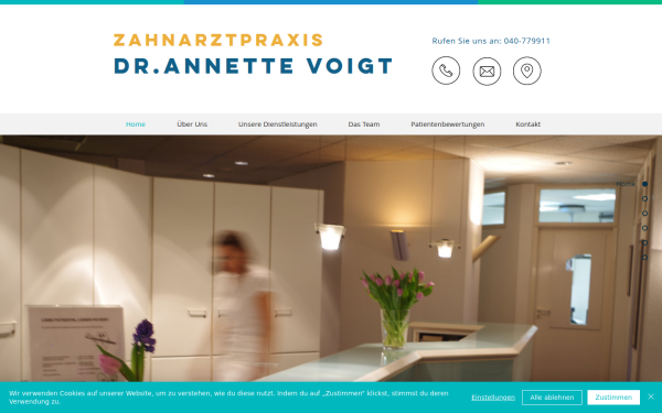 www.zahnarztpraxis-drvoigt.com