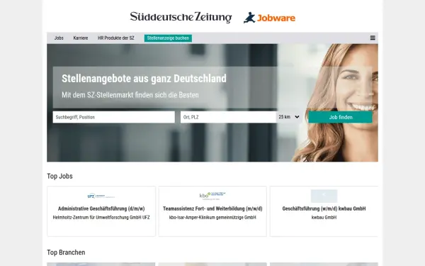 stellenmarkt.sueddeutsche.de