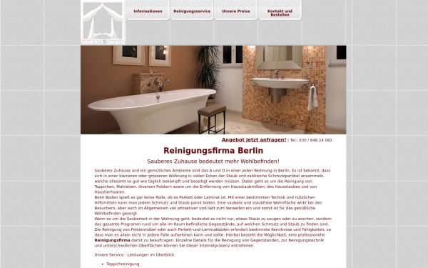 www.saubereszuhause.de