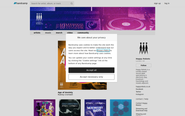 happyrobotsrecords.bandcamp.com