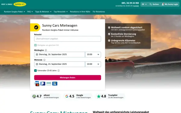 www.sunnycars.de
