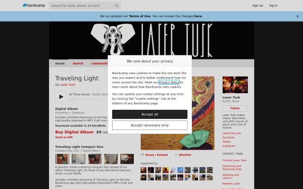lasertusk.bandcamp.com