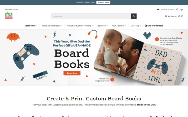 customboardbooks.pintsizeproductions.com