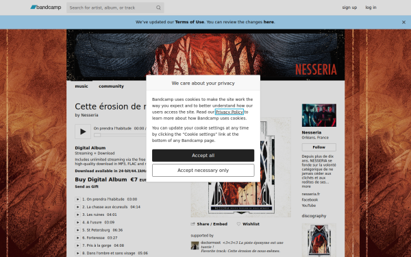 nesseria.bandcamp.com