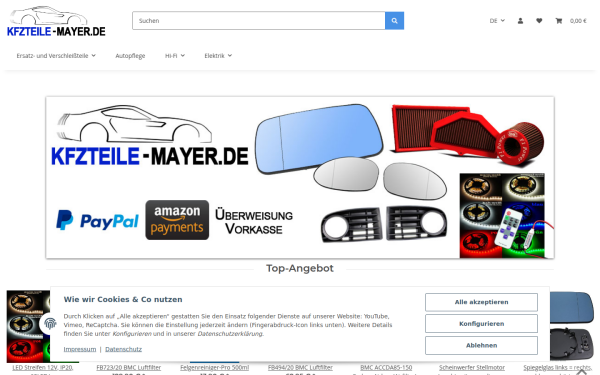www.kfzteile-mayer.de