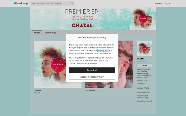 gazzel.bandcamp.com