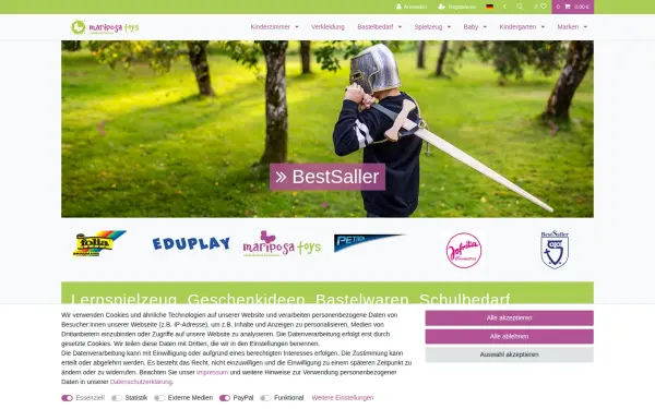 www.mariposa-toys.de