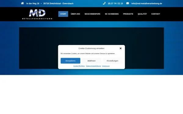 www.md-metallverarbeitung.de