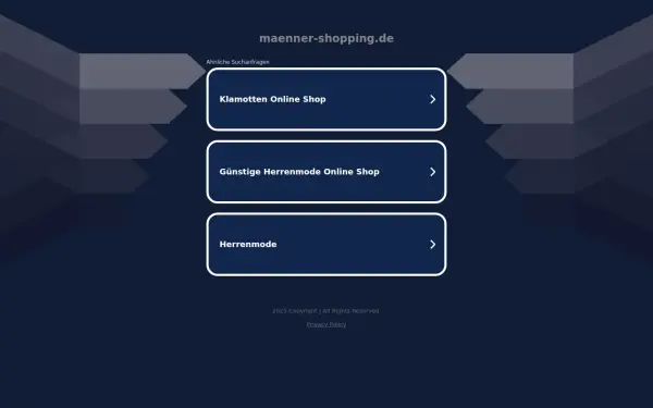 maenner-shopping.de