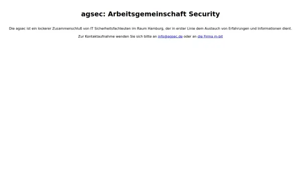 agsec.de