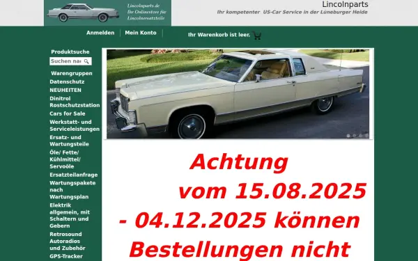 lincolnparts.de