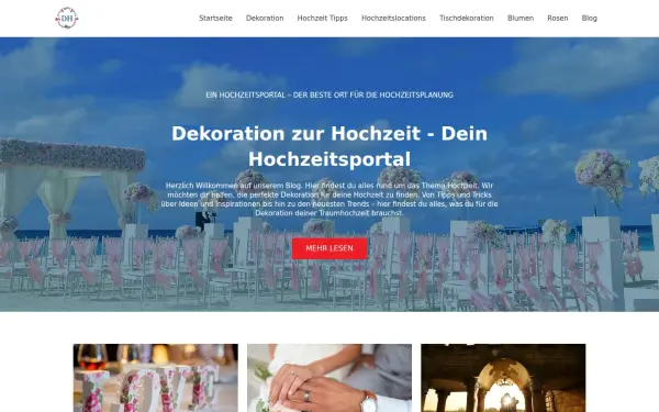 www.dekoration-zur-hochzeit.de