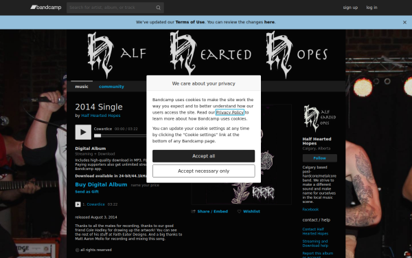 halfheartedhopes.bandcamp.com