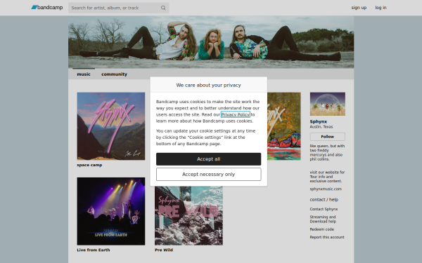 sphynx.bandcamp.com