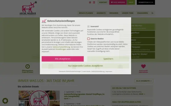 www.arche-warder.de
