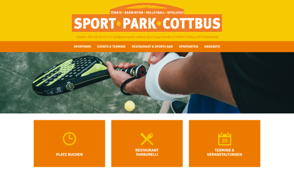 sportpark-cottbus.de