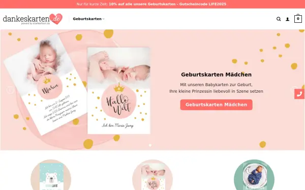 www.dankeskarten.de