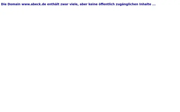 axelbeck.de