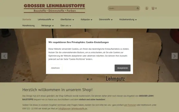 www.grosser-lehmbaustoffe-shop.de
