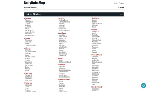 bodyrubsmap.com