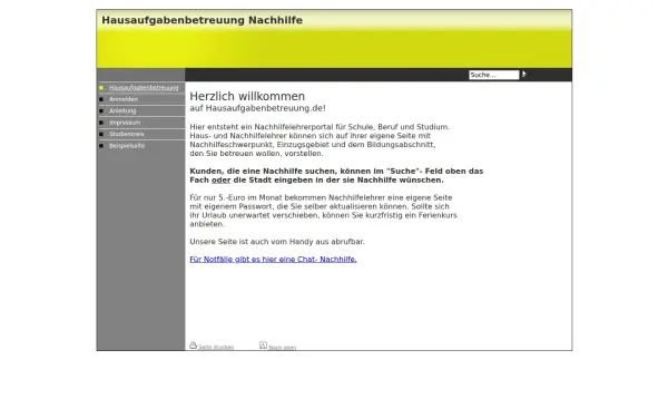 hausaufgabenbetreuung.de