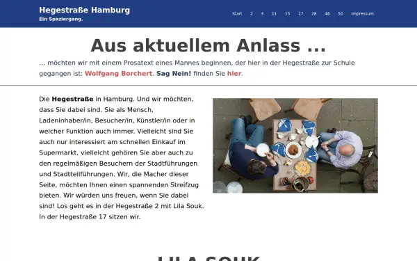 hegestrasse.de