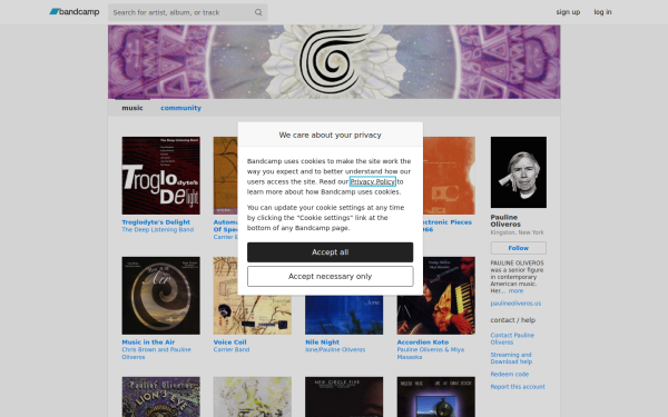 paulineoliveros1.bandcamp.com