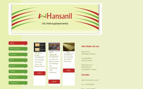 www.hansanil.de