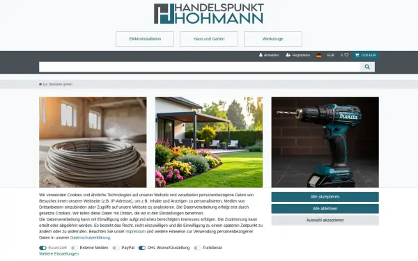 www.handelspunkt-hohmann.de