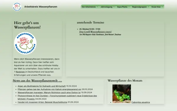 www.arbeitskreis-wasserpflanzen.de
