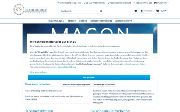 www.kosmetik-macon.de
