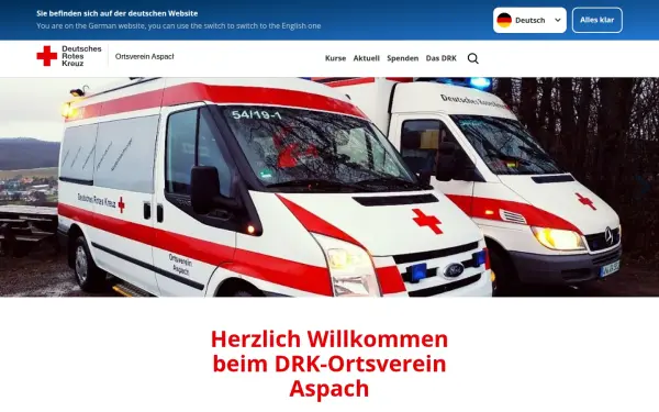 www.drk-aspach.de