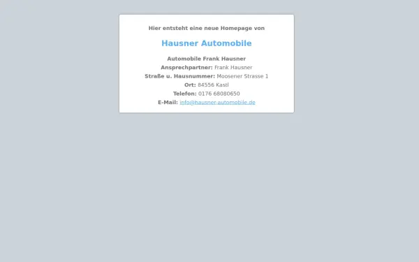 www.hausner-automobile.de