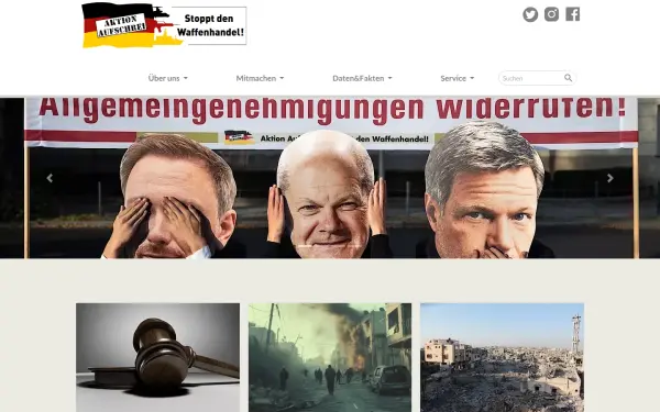 aufschrei-waffenhandel.de