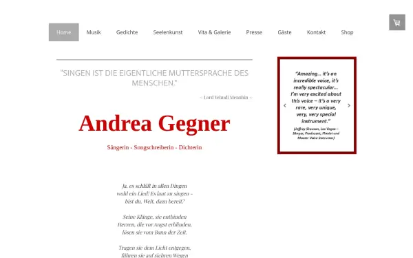 www.andreagegner.de