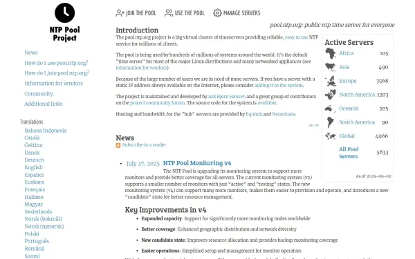 www.ntppool.org