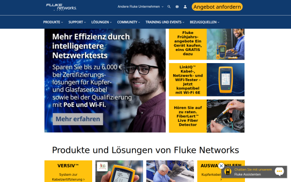 de.flukenetworks.com