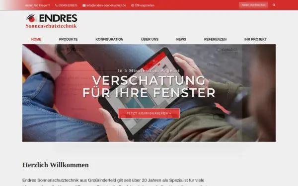 www.endres-sonnenschutz.de