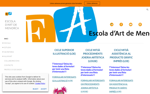 eam.escoladartdemenorca.com
