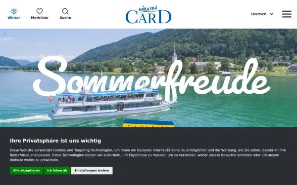 www.kaerntencard.at