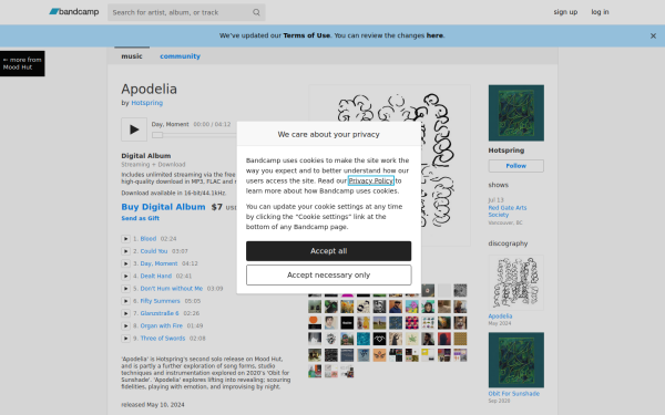 hotspring.bandcamp.com