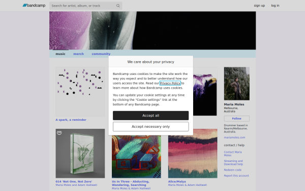 mariamoles.bandcamp.com