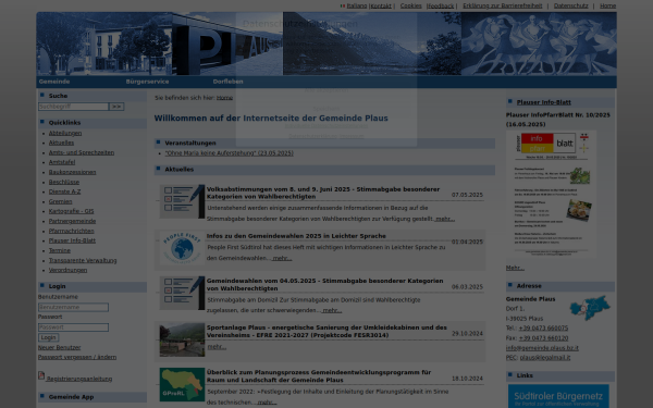 www.comune.plaus.bz.it