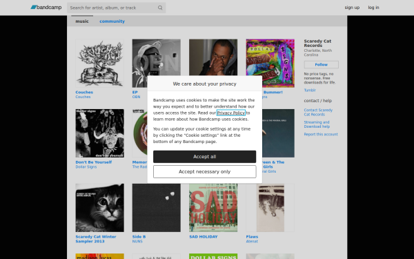 scaredycatrecords.bandcamp.com