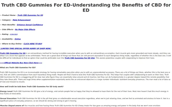 truth-cbd-gummies-for-ed-usa-official.webflow.io