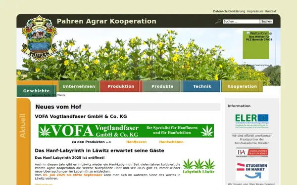 agrar-pahren.de