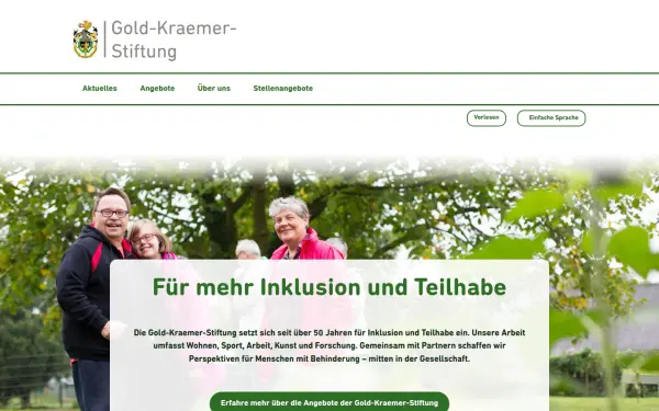 www.gold-kraemer-stiftung.de