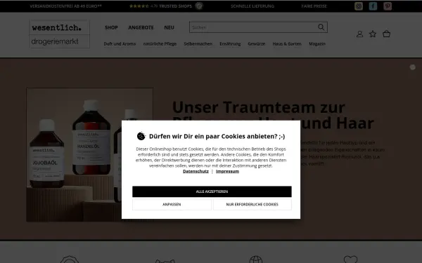 wesentlich.shop