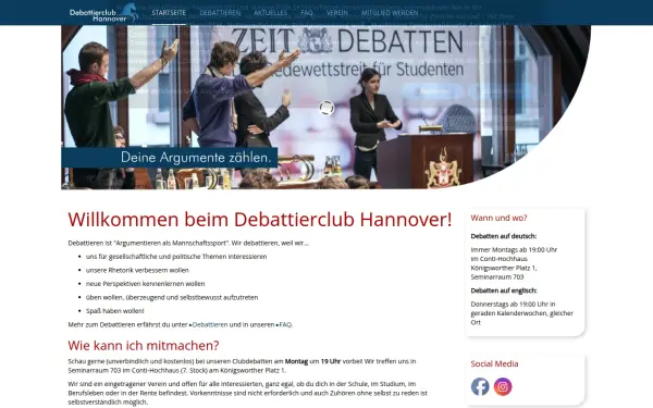 debattierclub-hannover.de